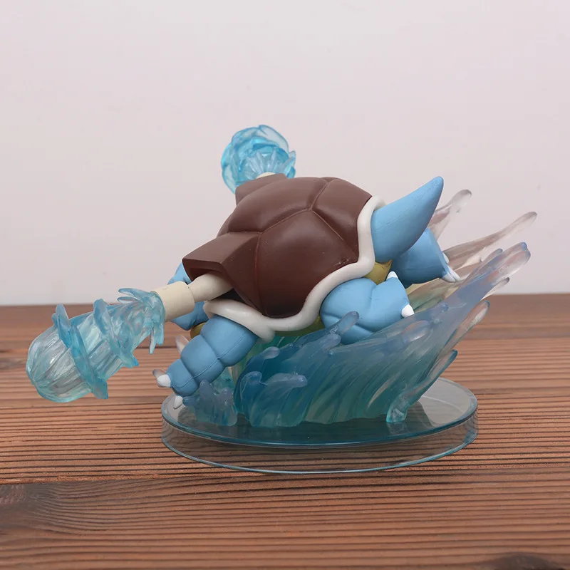 Pokemon 14CM Blastoise Anime Figures PVC Model for Car Desktop Ornament Car Interior Decoration Toys Birthday Gift For Children