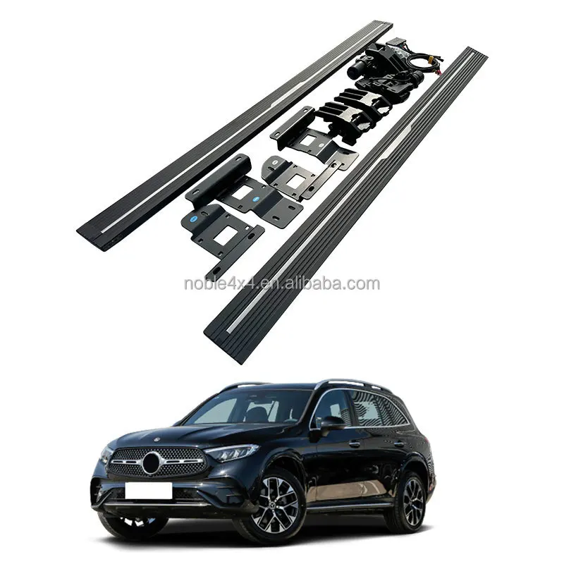 

Совершенно новые аксессуары, качественная боковая педаль, водонепроницаемые электрические боковые ступеньки для Mercedes Benz GLC 2015 + мощная подножка