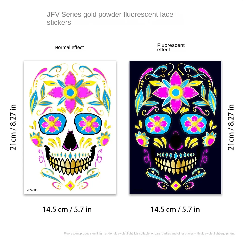 ACWOO Tatuajes Temporales de Halloween, 10 Hojas Luminosos Halloween Impermeables Tatuajes Temporales para Niños Pegatinas, Halloween Tatuaje De Fantasma Zombi para Niñas Niños Regalo ACWOO Tatuajes Temporales de Halloween, 10 Hojas Luminosos Halloween Impermeables Tatuajes Temporales para Niños Pegatinas, Halloween Tatuaje De Fantasma Zombi para Niñas Niños Regalo