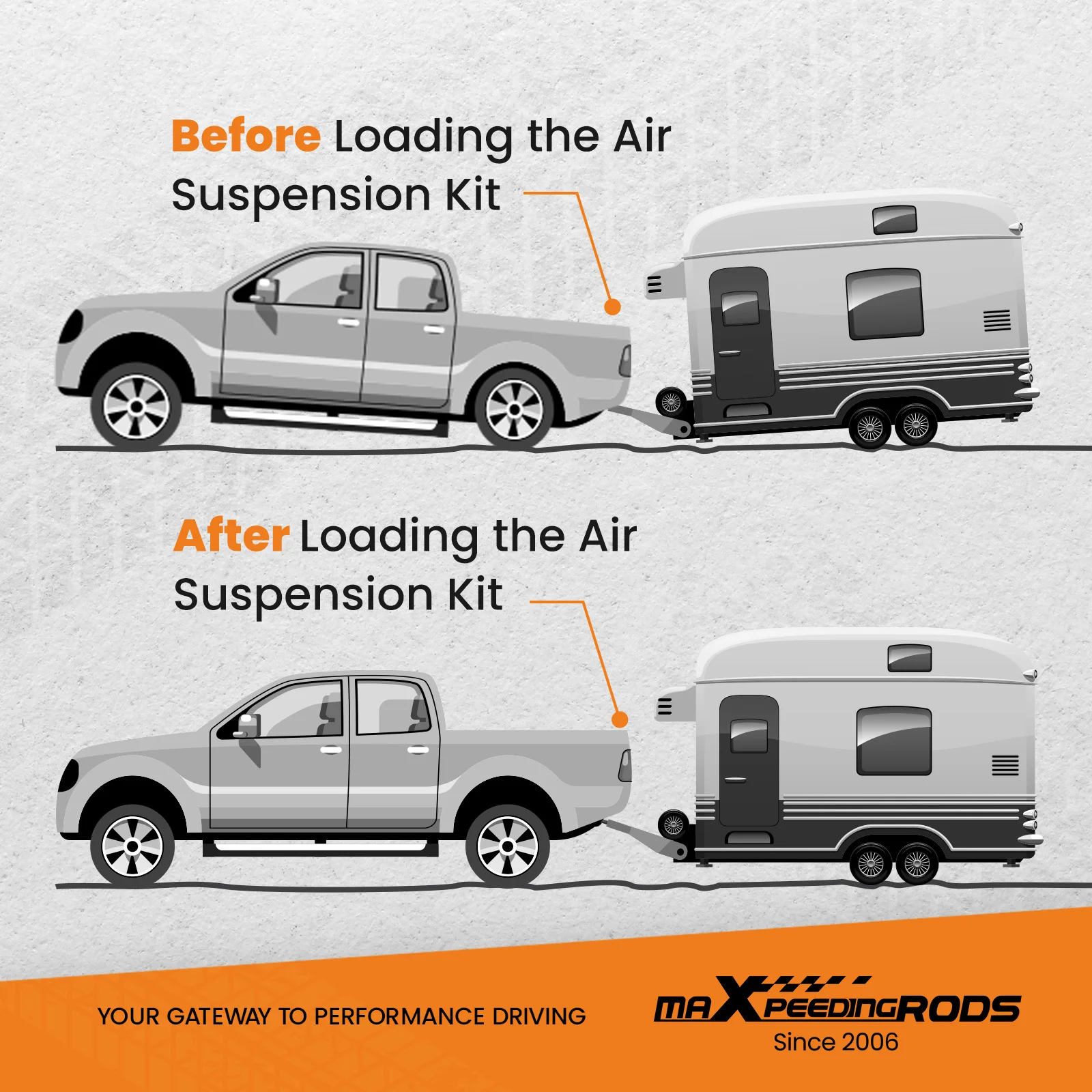 Kit de ayuda de bolsa de resorte de hoja de aire trasera para Ford Ranger PX PX2 Mazda BT-50 2012-2020 Kit de asistencia de carga de bolsa de suspensión neumática de alta resistencia