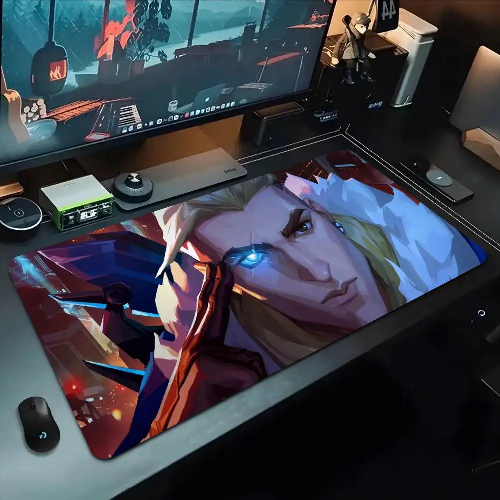 

sova valorant Mouse Pad 500X1000 mm Large Gaming Mousepad Gamer XL Rubber Otaku Keyboard Pad Laptop Desk Mat
