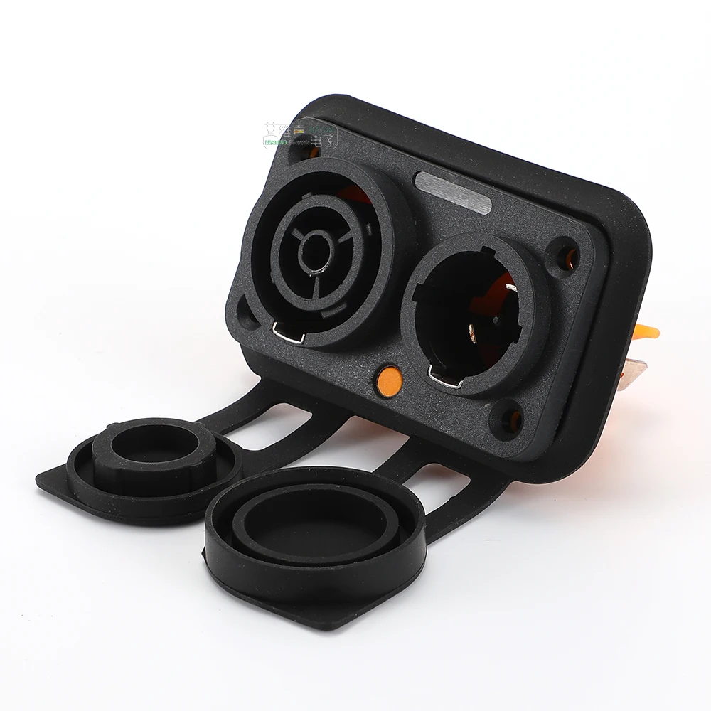 NAC3FX 16A PowerCON Aviation Steckdose Power Eingang Ausgang Adapter IP65 Für Industrielle Steuerung LED Bildschirm Licht Audio Signal ﻿ – Detail 14