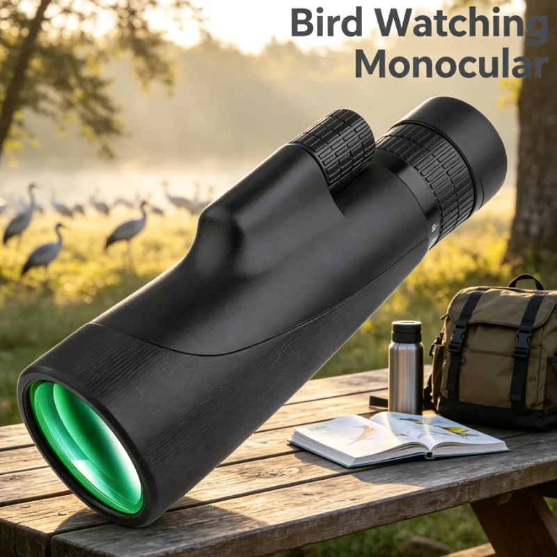 High Power Monocular Telescope 10-30X50 Zoom Portable Handheld for Bird Watching Traveling Outdoor Activities