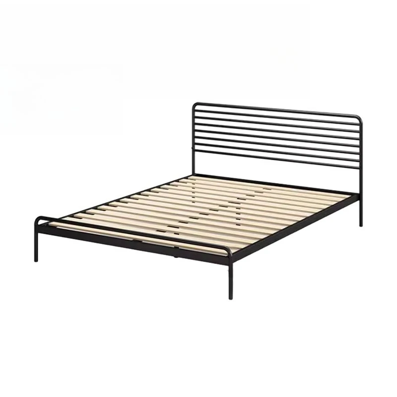 

Wrought iron bed stainless steel single double household bedroom