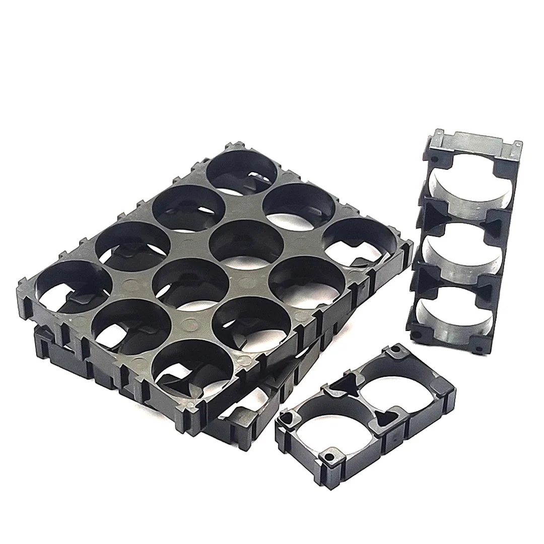 21700 Bracket Cylindrical Battery Holder For 21700 Lithium Ion Battery Pack 21700 Plastic Bracket