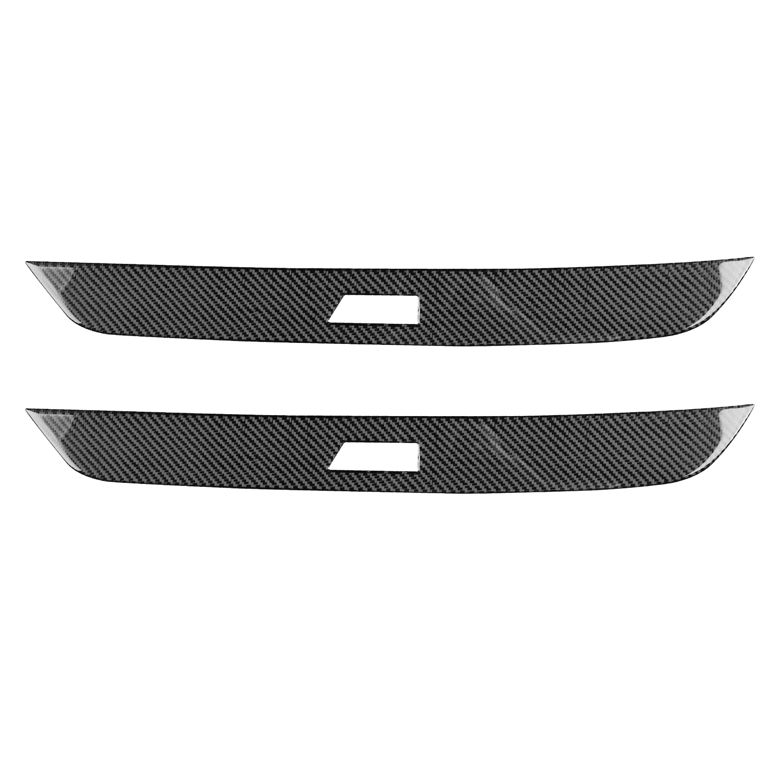 For BMW 7 Series G11 G12 2015-2022 Real Carbon Fiber Outer Sill Trim 2PCS Car Interior Decoration Accessories Styling Sticker view 6