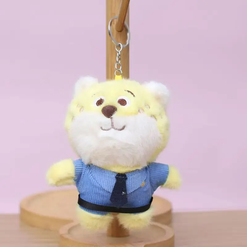 Breloczek Zootopia Pluszowy Lis Nick Królik Judy Zawieszka do Torby Leniwiec Flash Leopard Benjamin Akcesoria Zwierzęce na Prezent