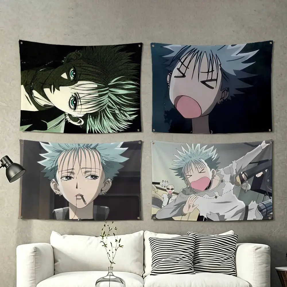 N-Nana O-Okazaki Shin  Flags for Bedrooms Home Decor Items Outdoor Decors Garage Decoration Flaga