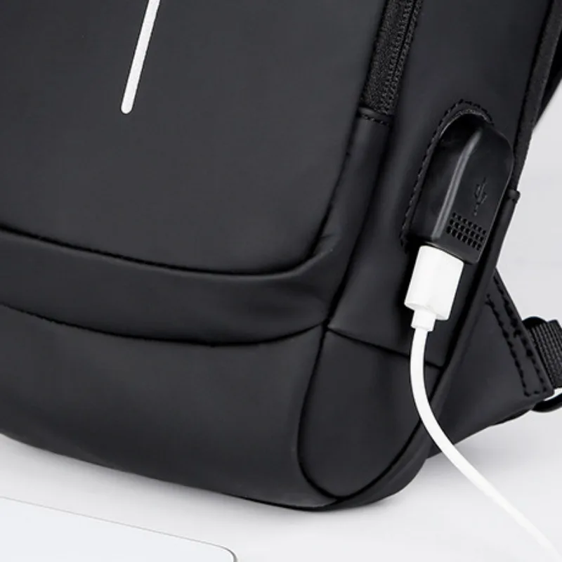 Travel Sling Bag Pack Messenger Pack Chest Bag For Male Fashion Multifunction Shoulder Bag Crossbody Bag On Shoulder