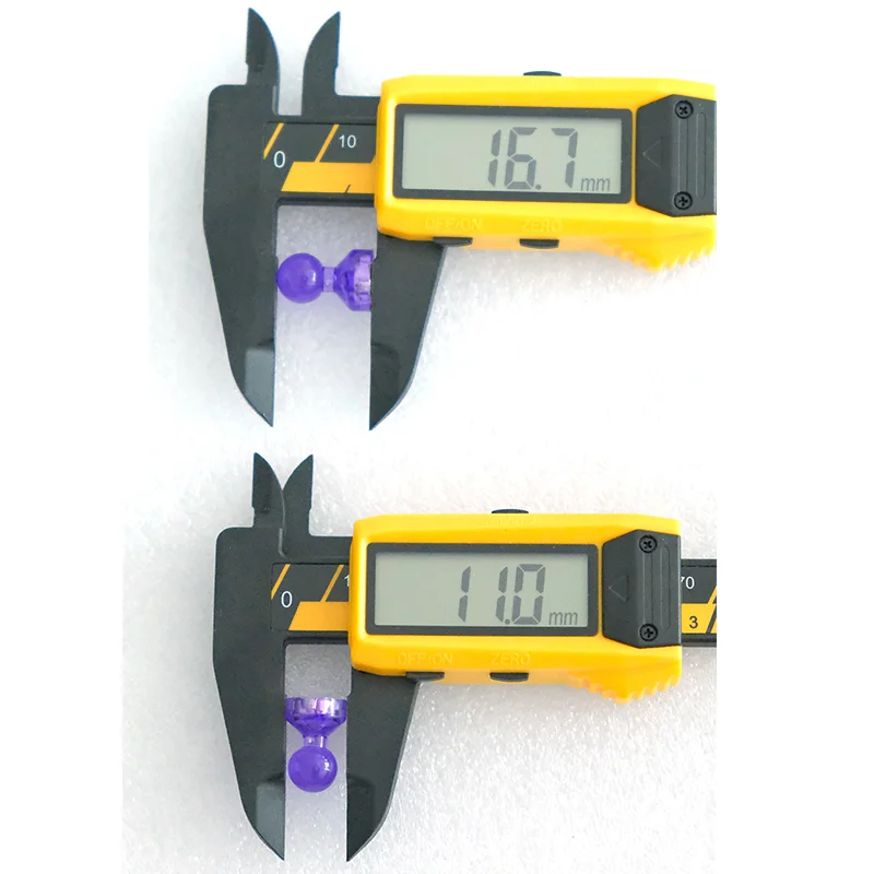 100 قطعة مغناطيس الثلاجة النيوديميوم القوي الملون دبوس الإبهام السبورة الثلاجة ملصق مكتب دبابيس الضغط المغناطيسي #6