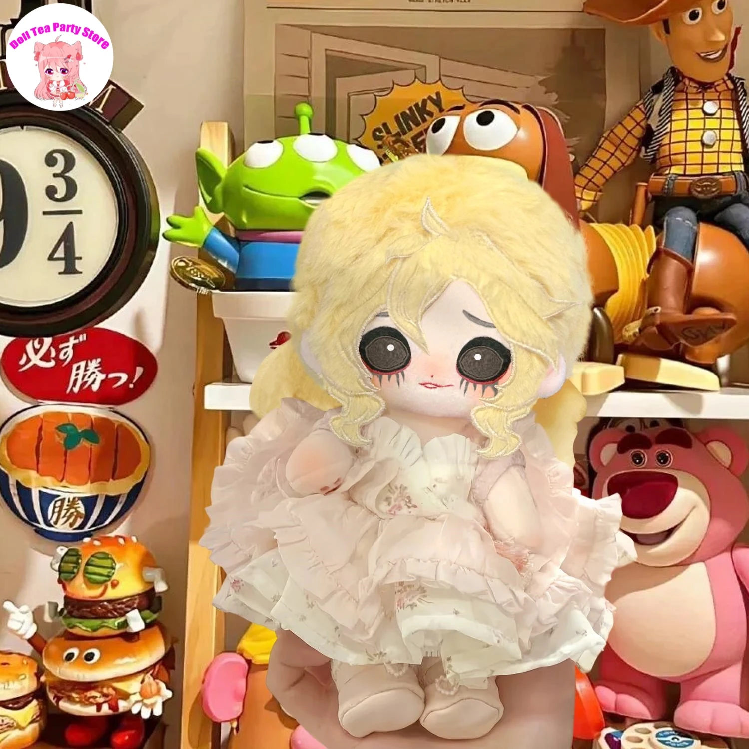 

Galatea Sculptor Attribute Cute Game Identity Ⅴ Kawaii Loli Girl Cotton Doll Anime Cosplay Plush Stuffed Body Plushsie Toy Gift