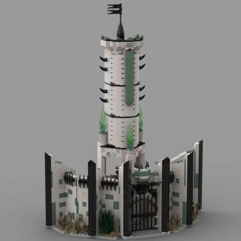 

1431pcs MOC Lordes Of The Ringsing MinasMorgul Sinister Fortified Citadel DIY Model Building Blocks Birthday Toys Gift