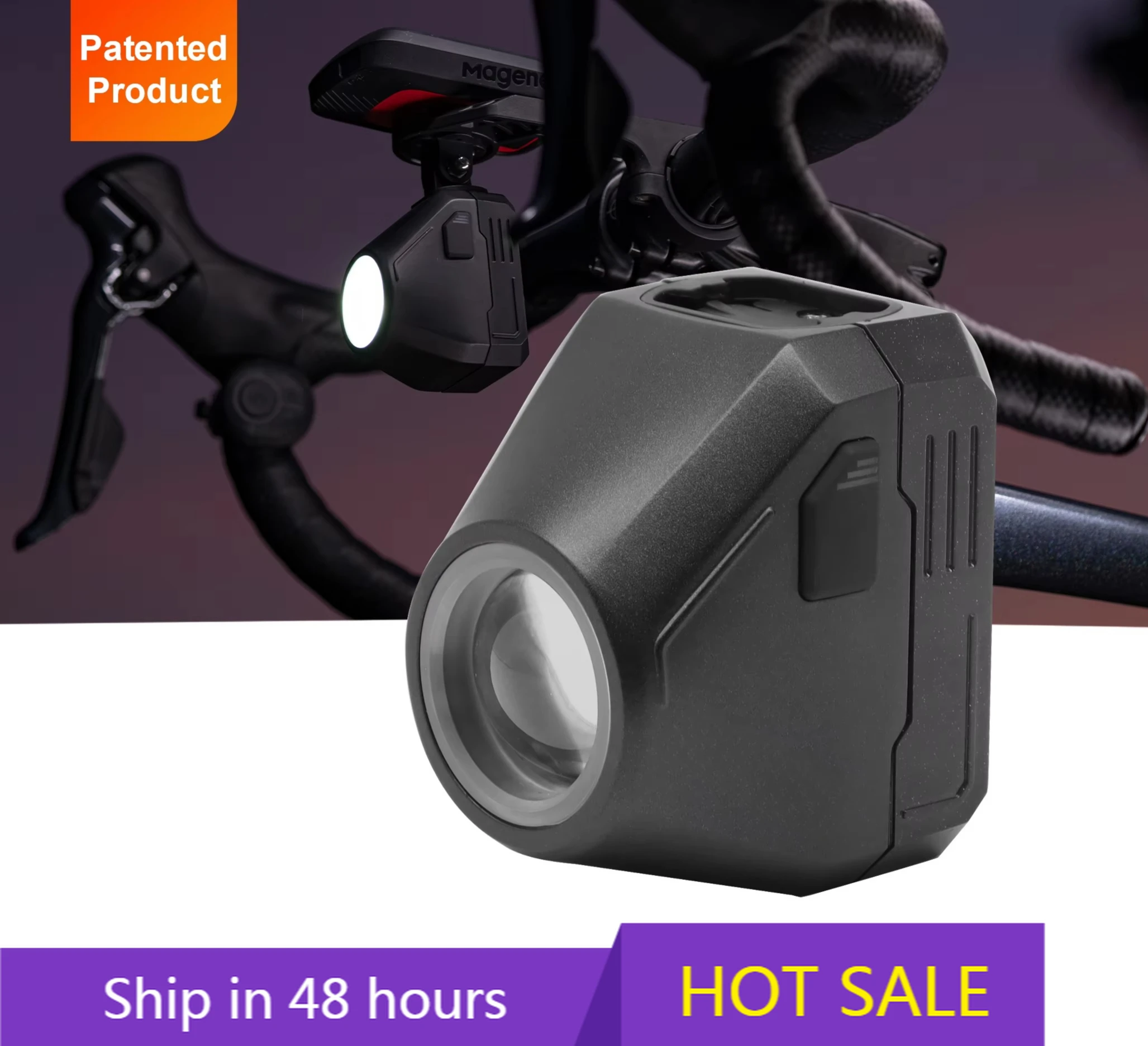 

POWER LEAPOdier индивидуальный велосипедный фонарь, водостойкая лампа для горной дороги, велосипедная USB-зарядка, дорожный велосипед, ночная езда Li