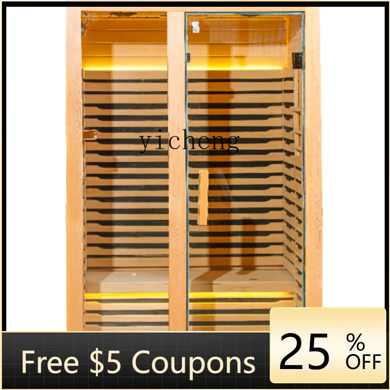 

A1 package installation family Mysler double far infrared light wave steam room