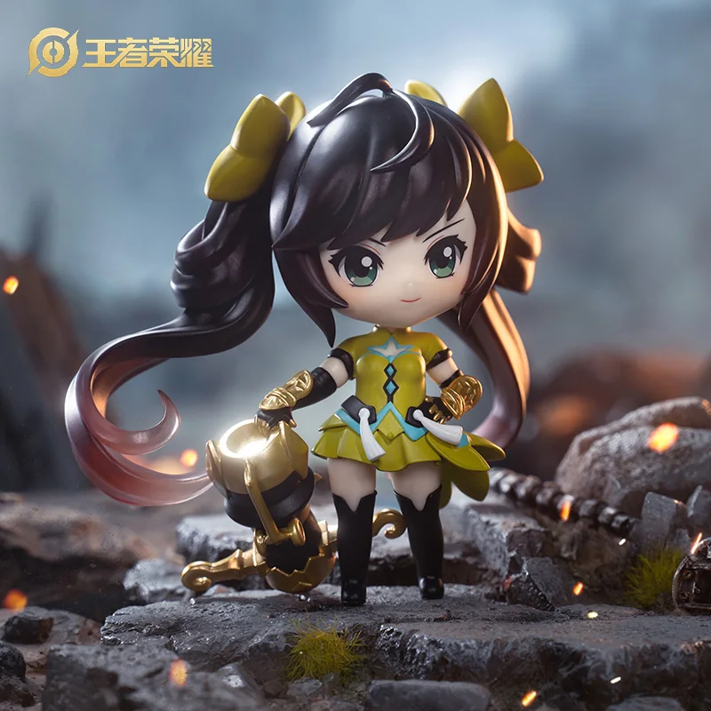 King of Glory Thousand Gold Heavy Crossbow Sun Shangxiang Q Version  Animation Peripheral Ornament Doll Anime Figure Toys