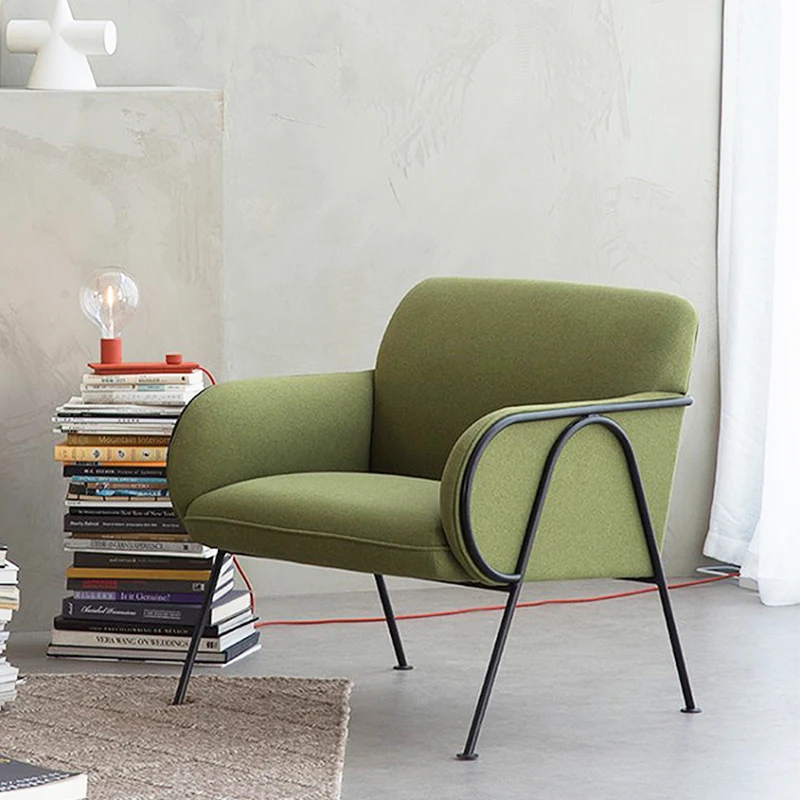 

Кресло для гостиной, двойное, с возможностью индивидуальной настройки, современное минималистичное, кресло для отдыха в скандинавском стиле, одноместный диван-кресло