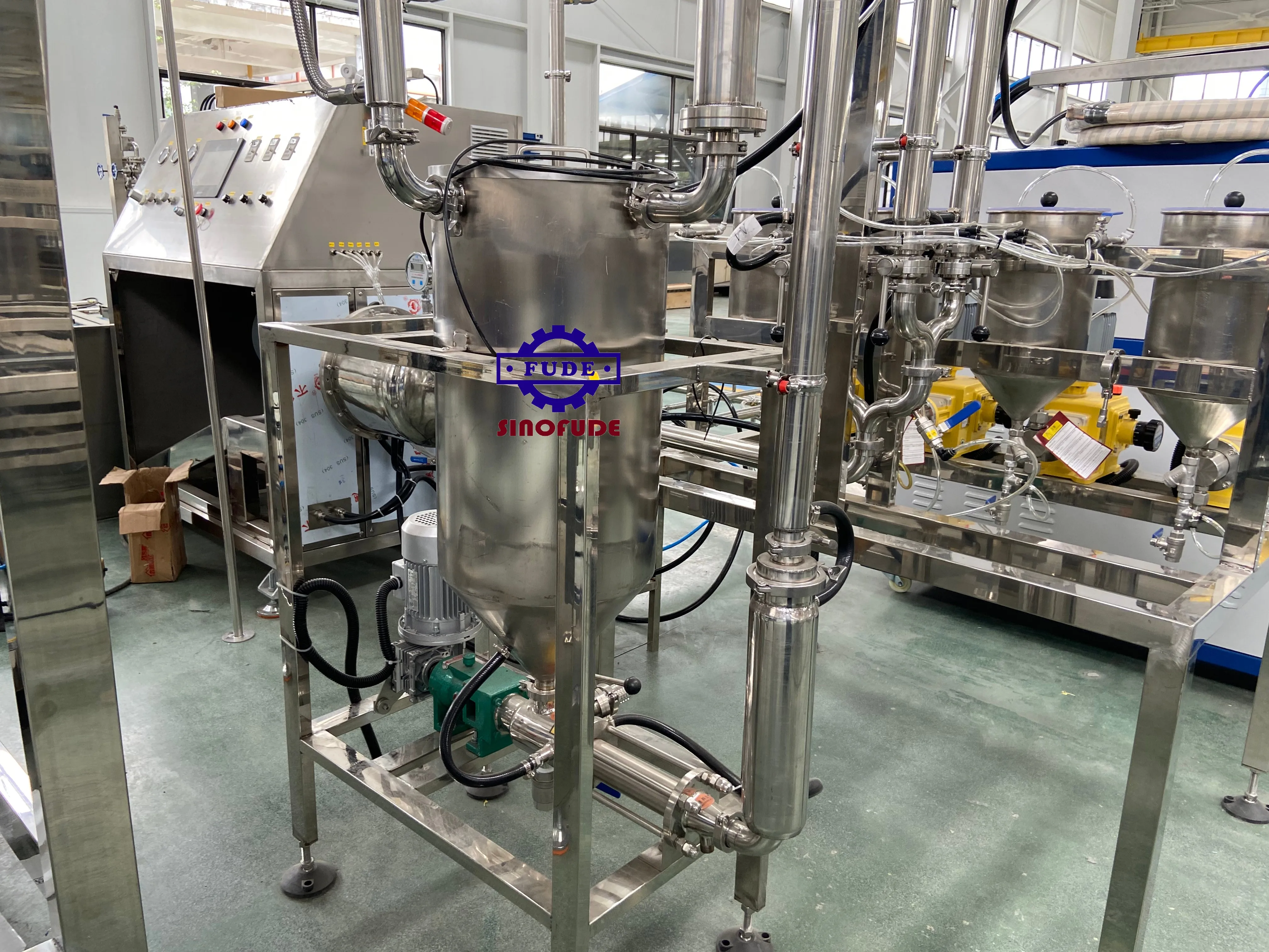 Automatic Candy Production Line Marshmallow Machine Depositor Extruder  High Capacity After-sales Multifunctional