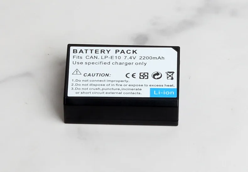 LPE10 Battery for Canon 1300D 1500D 1100D Camera 1200D 4000Fast deliveryFast delivery**