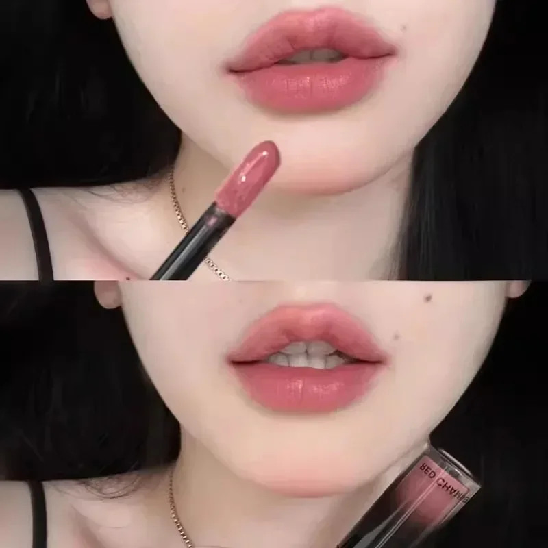 Camarão vermelho blush lábios esmalte creme labial batom brilho labial multiuso líquido hidratar batom raro beleza maquiagem cosméticos