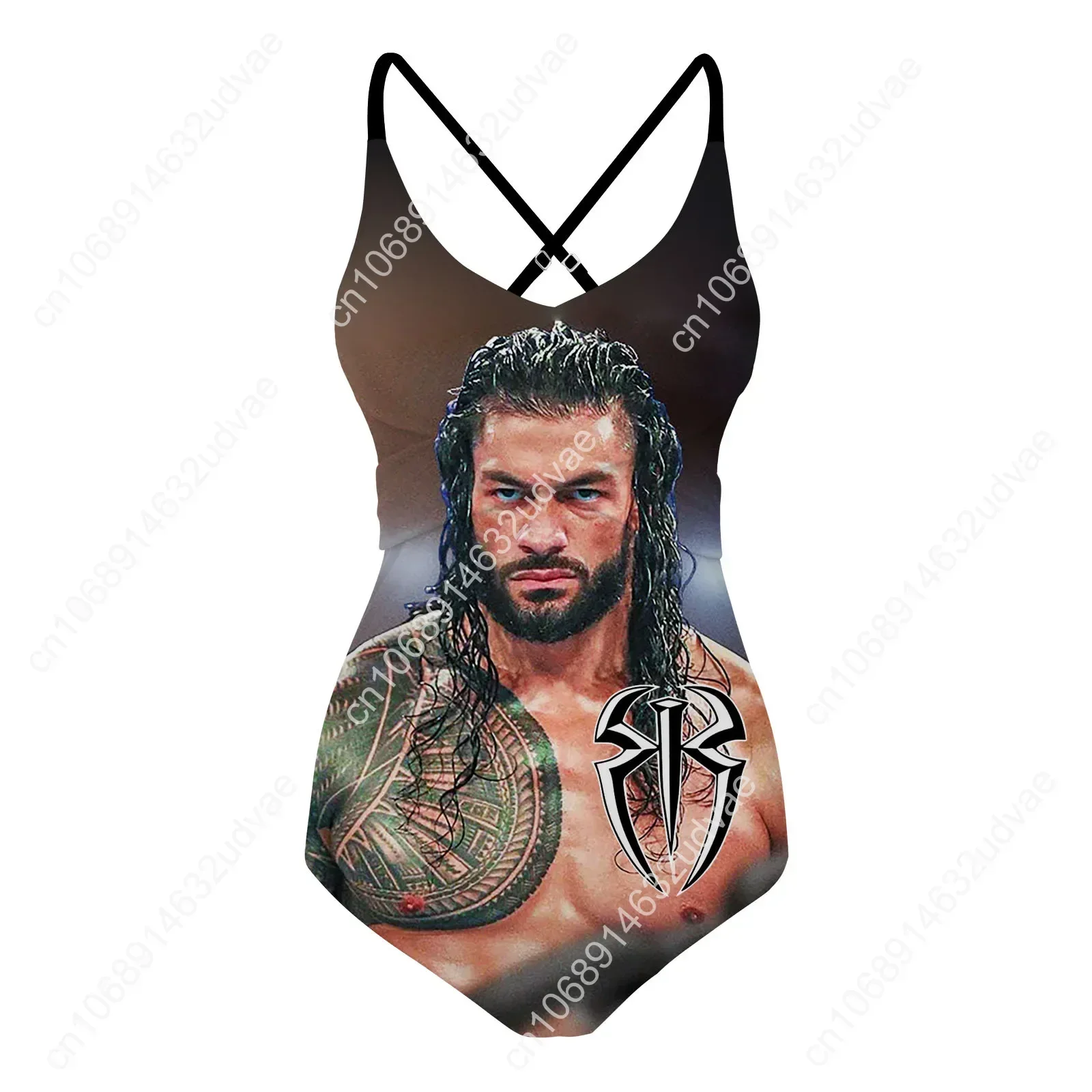 Roman Reigns Swimsuit Womens Sling Swimsuits Personalized Sexy Swimwear Pool Party Beach Bikini Summer Customize Bathing Suits