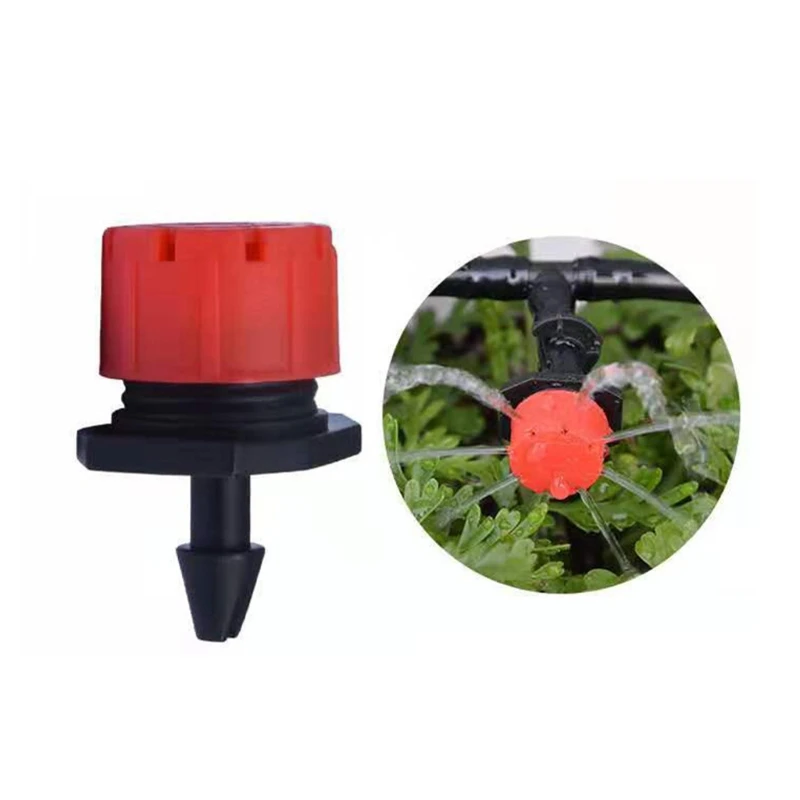 5pcs Micro Dripper Drip for Head 1/4 Inch Hose Garden Irrigation Misting