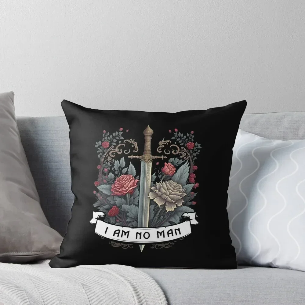 Swords I Am No Man Throw Pillow Sofa Decorative Covers christmas pillowcases pillow