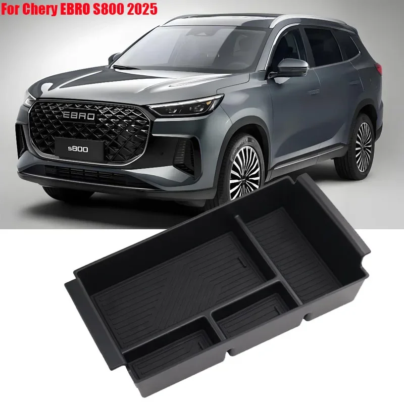 Armrest Box Storage Box for Chery EBRO S800 2025 Car Central Armrest Storage Box Content Center Console