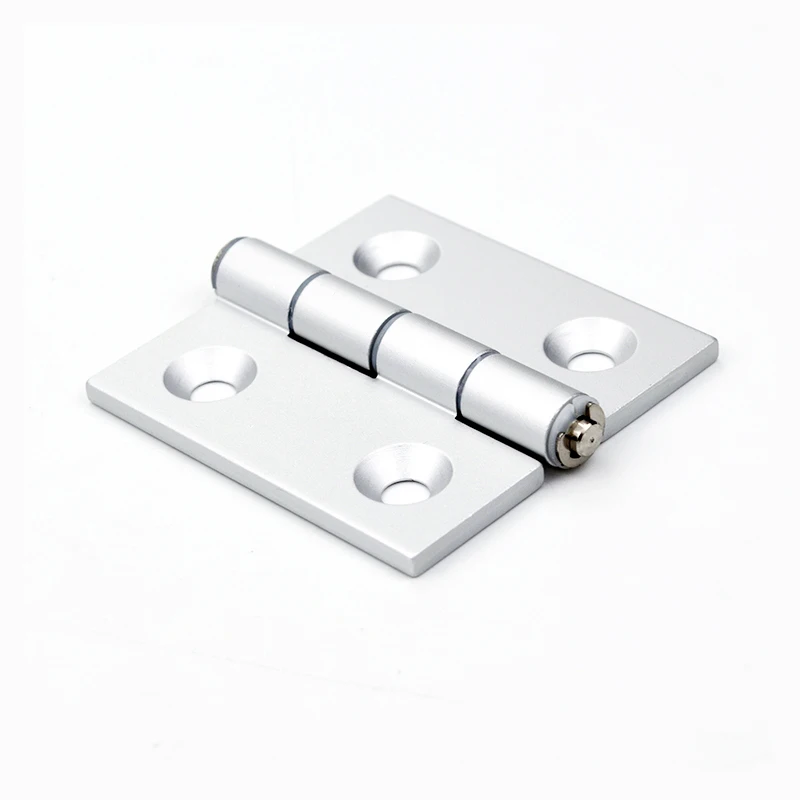 

HHPSF8-6 Aluminum Alloy Butterfly Hinge, Exposed Industrial Hinge, Profiled Flat Hinge HHPSF845-6