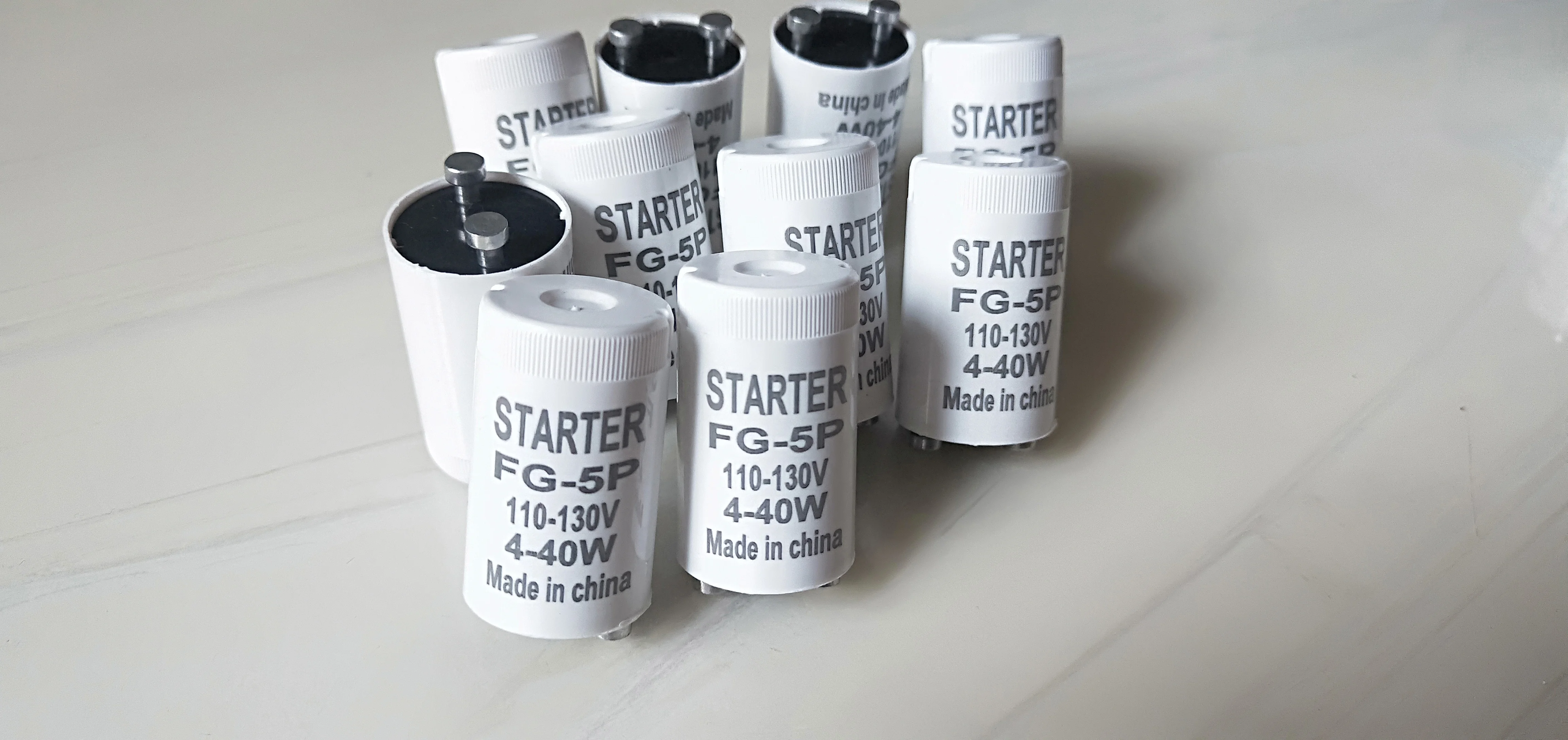 25 قطعة/الوحدة عالية الجودة 110 فولت-130 فولت كاتب البعوض مصباح فيوز كاتب FG-5P لمصابيح البعوض 4-40 واط CE ROHS