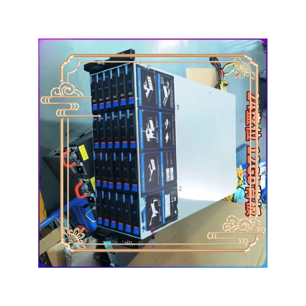 4U 8U Rackmount Serverchassis 24 36 48 Baai Hoge Dichtheid Opslag Enterprise 80% nieuw - afbeelding 2