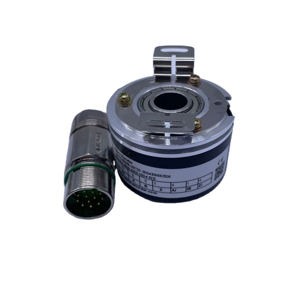 

Incremental rotary encoder 8.5820.1010.1024 5IX Kubler replacement 15mm hollow shaft encoder with M23 connector