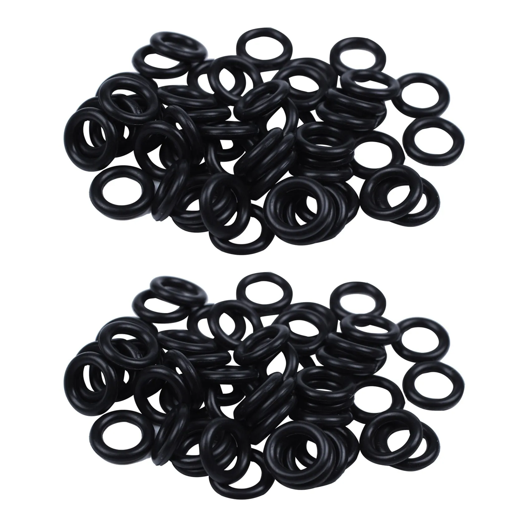 100 Pieces Black Nitrile Rubber O Ring Seals Washers 12 mm x 2 5 mm x 7 mm