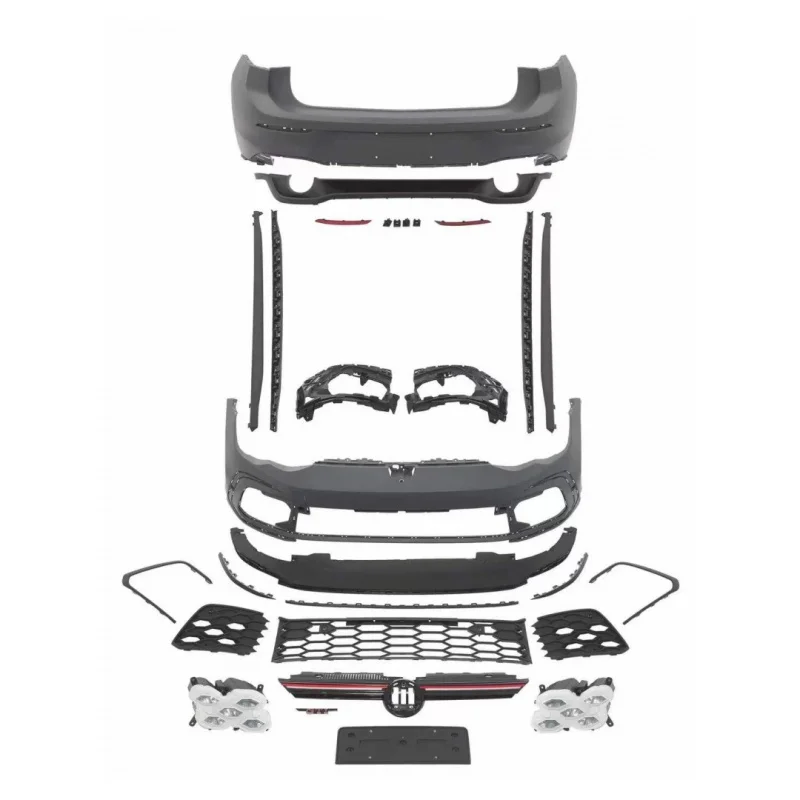 

Suitable forBody Kit for Volkswagen golf GTI mk8 Modified Surround Bumper MK8