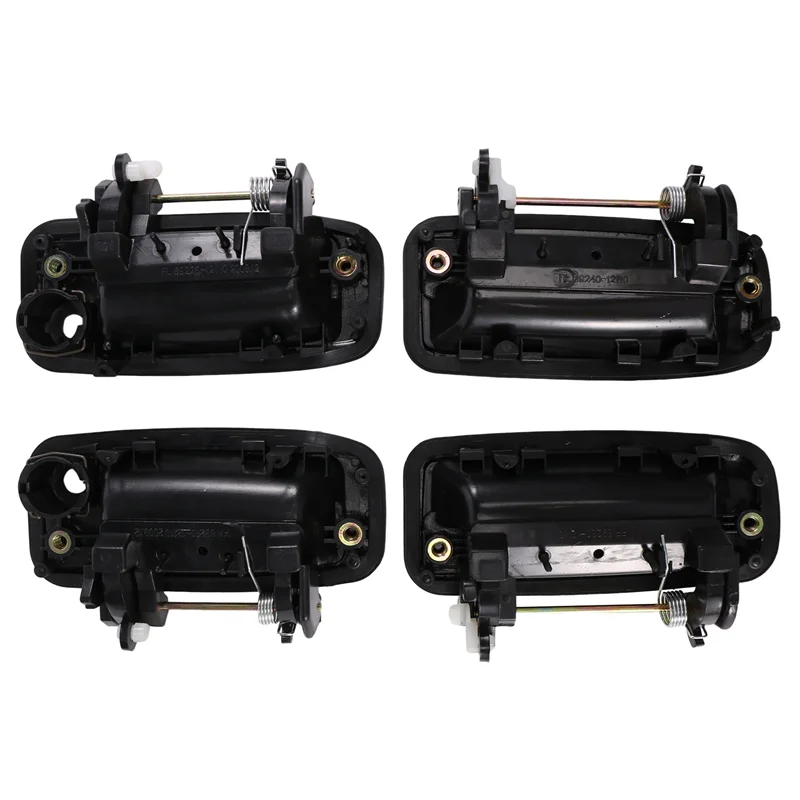 

Portable 4 PCS(Front Rear Left Right)Outside Outer Exterior Door Handle For Toyota Corolla 1988-1992 69210-12110 69220-12110