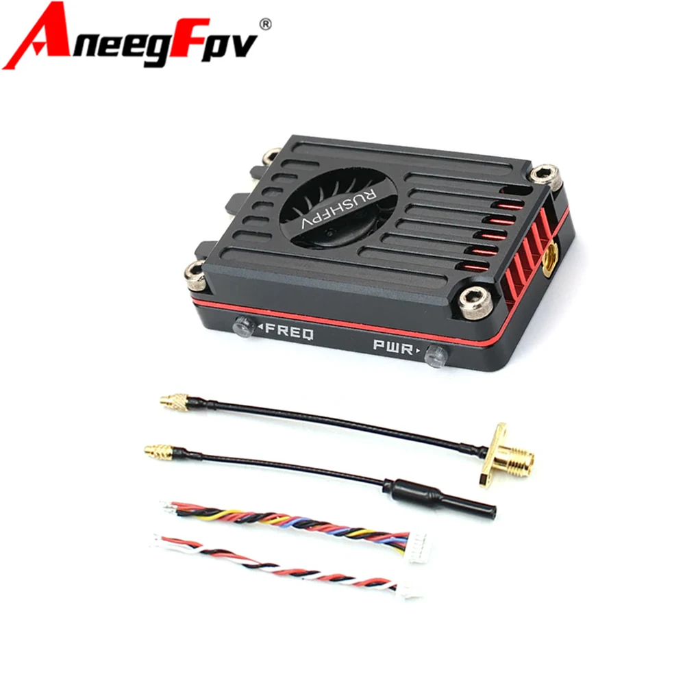 جهاز إرسال فيديو RUSH TANK MAX SOLO 5.8 جيجا هرتز 2.5 وات عالي الطاقة 48CH VTX مع غلاف CNC لطائرات بدون طيار RC FPV طويلة المدى ذات الأجنحة الثابتة DIY #2