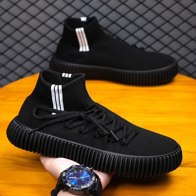 Designer Men Shoes Spring Classy Brand High-quality Sneakers Man Shoes Summer Mesh Breathable Rubber Boy Sneaker Casual Footwear