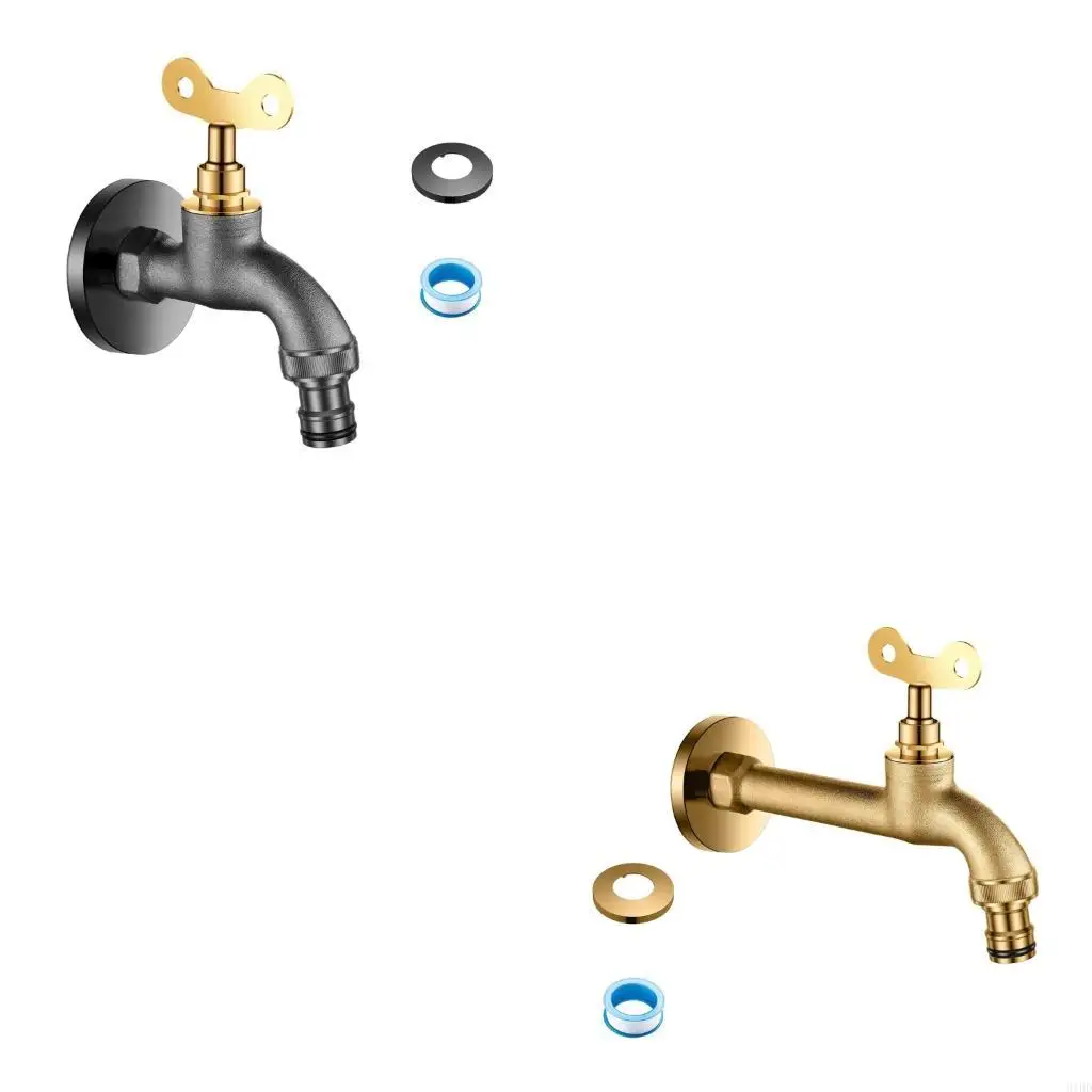 

Твердый металлический уличный морозостойкий запираемый садовый кран, устойчивый запирающийся внешний патрубок для использования