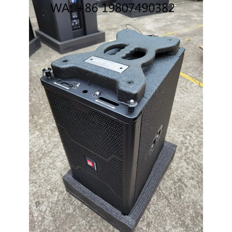 Single 10 Inch Two-Way Waterproof Active Line Array Speaker Powerful Sound Equipment for Church Concert Stage Shows
