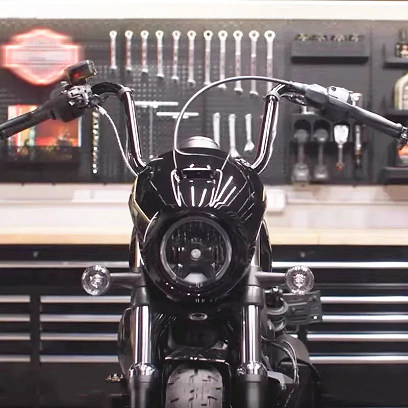 For Harley Nightster 975 RH975 Sportster S 1250 RH1250S High Quality 8" 10" 12" 14" Rise Ape Drag Hanger 1" Handlebar - Image 2