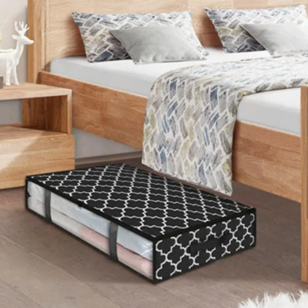 Space-saving Lightweight Under Bed Clothes Storage Bin Closet Organizer