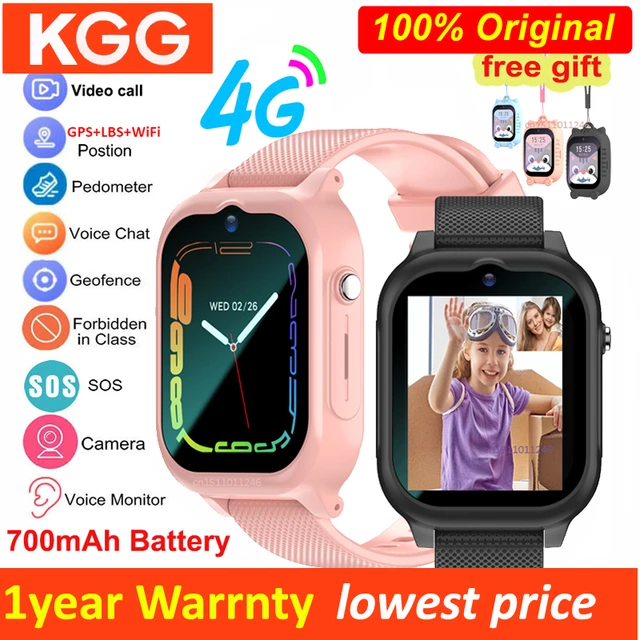 4G Kids Smart Watch GPS WIFI Video Call SOS Child Smartwatch Camera Monitor Tracker Location Phone Watch Boys Girls Gifts K26 AliExpress