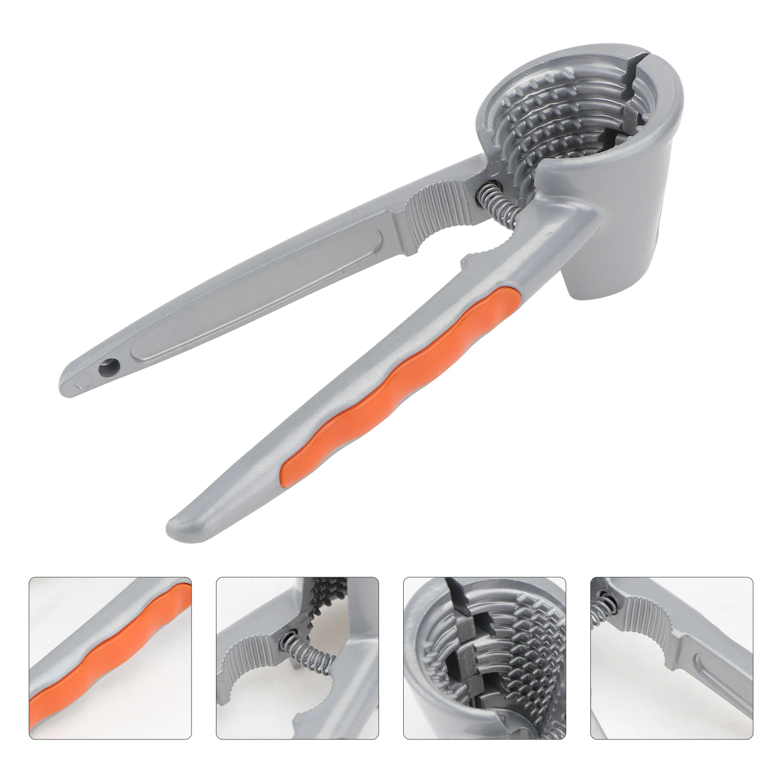 

Multifunctional Walnut Cracker Nut Clamp Sheller Kitchen Tool for Walnuts Pecans Almonds Portable Gift