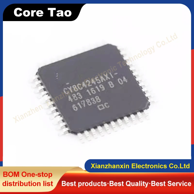 

1~5pcs/lot CY8C4245AXI-483 CY8C4245AXI TQFP-44 Embedded microcontroller chips in stock