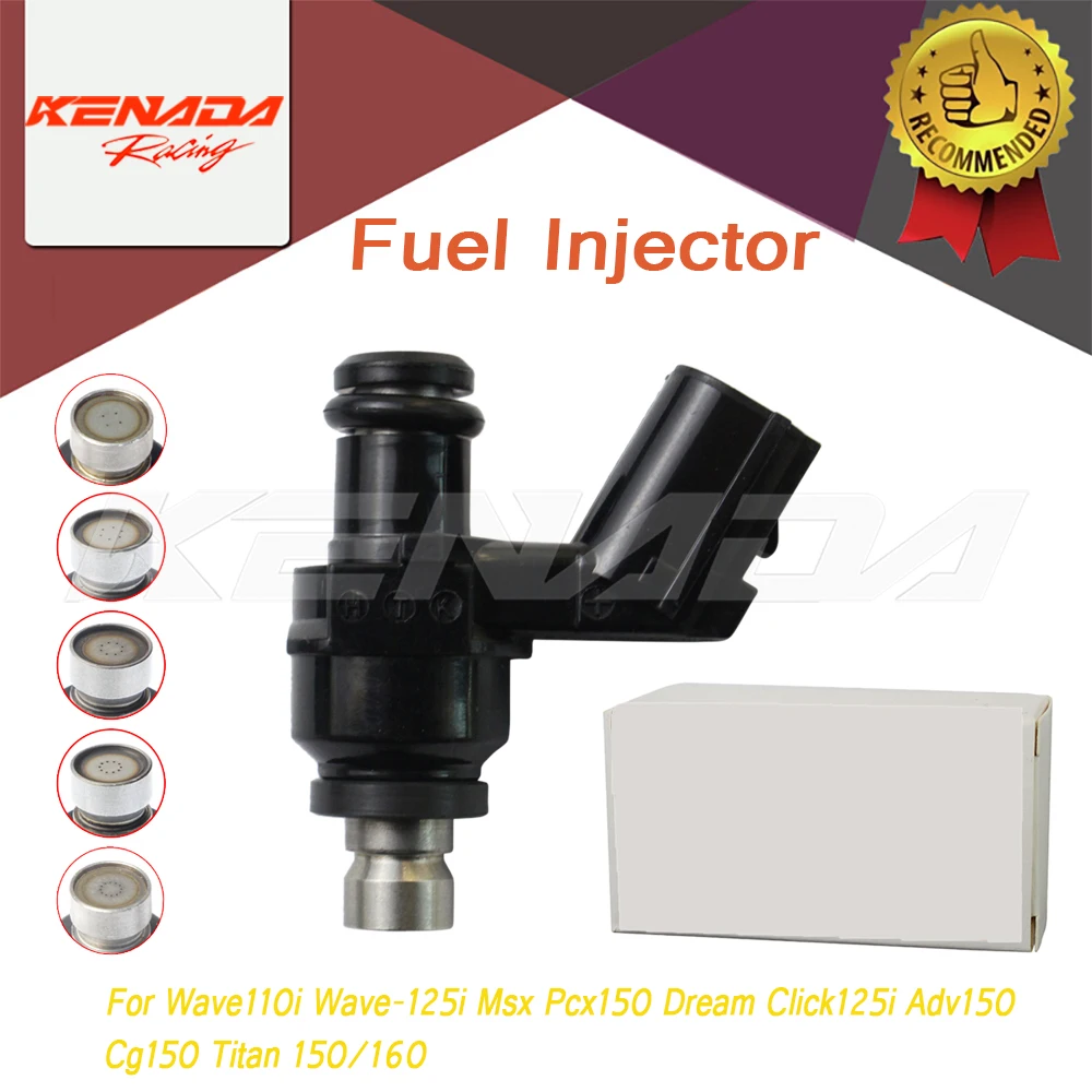 

Motorcycle Throttle Body Fuel Injector Nozzle For Wave110i Wave-125i Msx Pcx150 Dream Click125i Adv150 Cg150 Titan 150/160