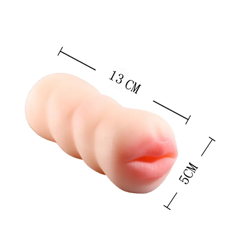 Male Vagina Mold Toy 4D Realistic Anal Oral Deep Throat Masturbator Silicone Artificial Sex Adult Products