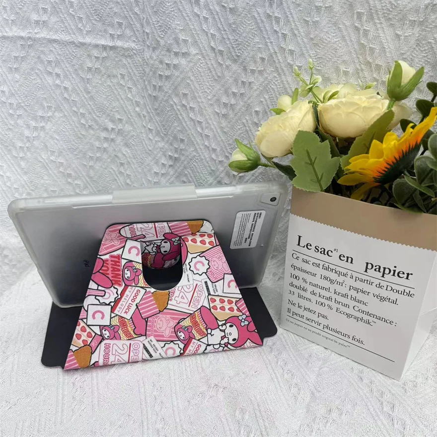 360 °   Capa protetora rotativa à prova de choque para iPad Air 5 4 10,9 polegadas/iPad Air 11 2024 Capa pintada durável com suporte giratório