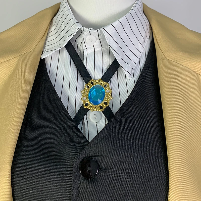 Dazai Cosplay Costume  Detective Dazai Osamu Outfits include Trench Coat Shirt Vest Pants For Adult Halloween Party sets image 3