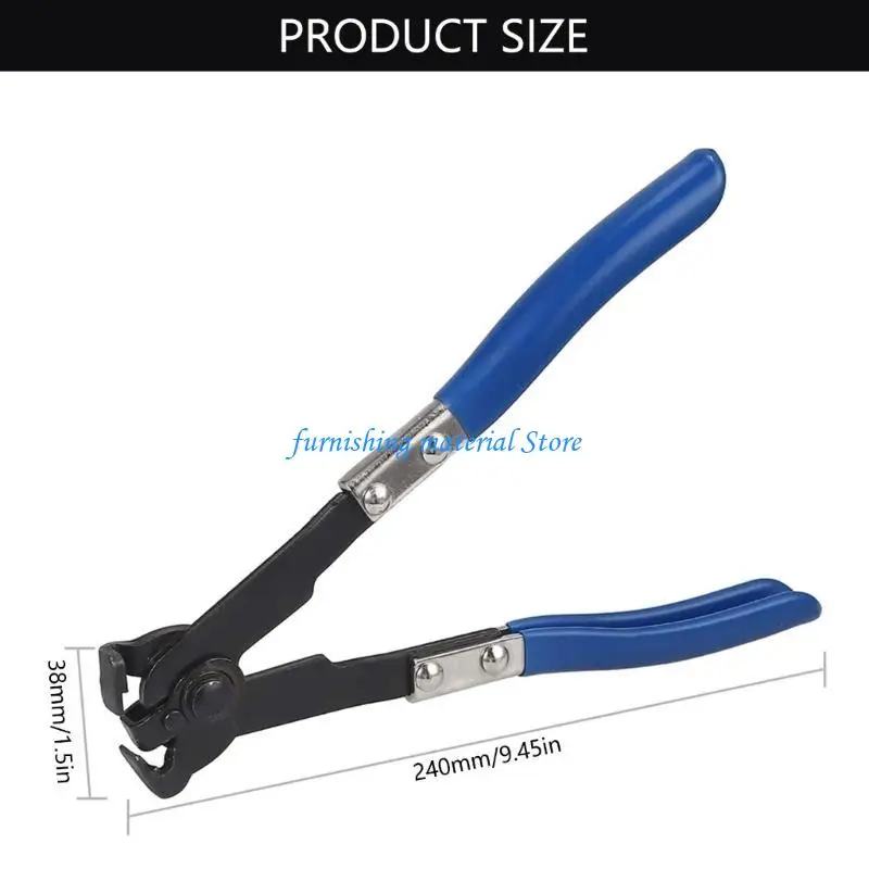 مجموعة مشابك خرطوم أذن واحدة من الفولاذ المقاوم للصدأ Y5GD مع كماشة ونطاقات واسعة قابلة للتعديل مناسبة للاستخدام الصناعي للسباكة #6