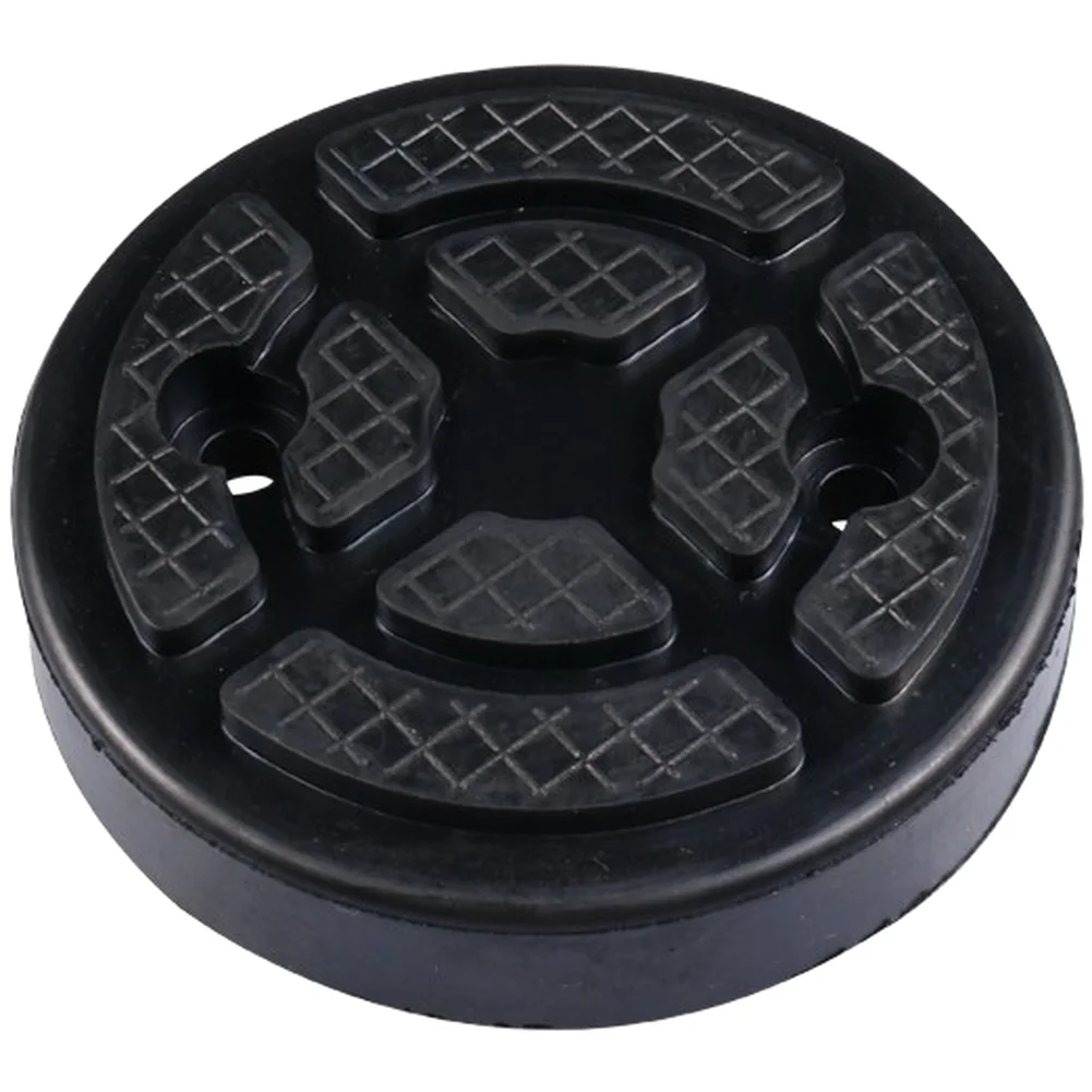 12cm Round Rubber Lift Pad With Wire For Car Lift Machine Jack Support Foot Non Slip Replacement Parts Auto Repair Tool 2PCS