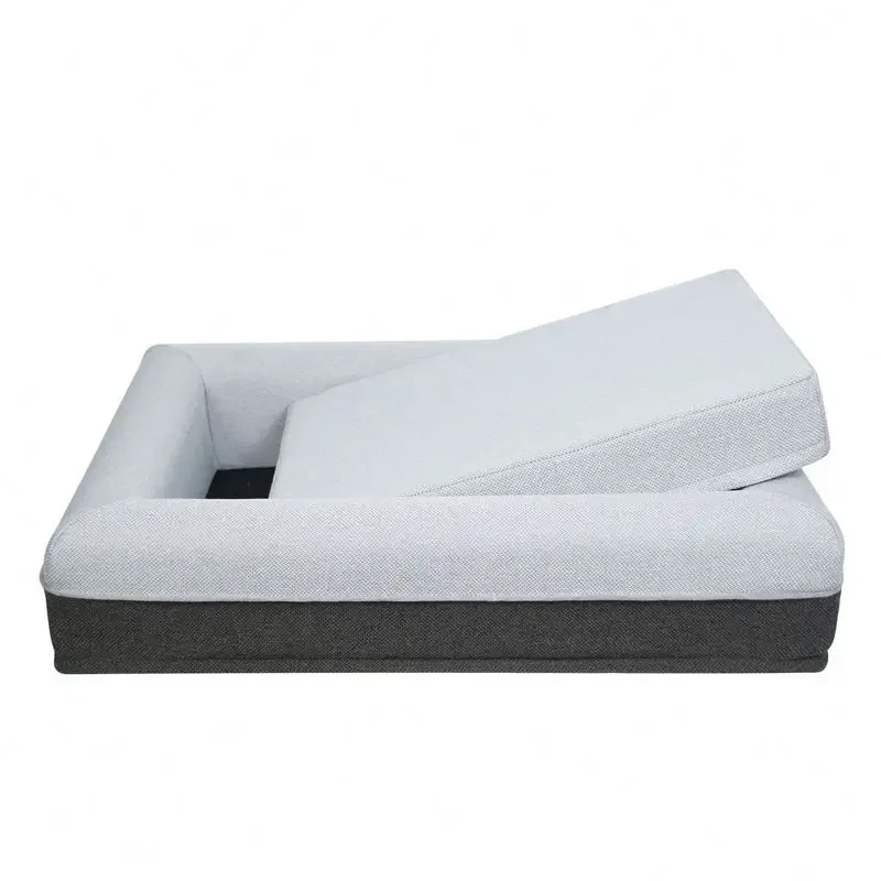 Removable and Washable Deep Sleeping Dog Bed Memory Foam filling Pet Mat Cat Couch Non-Slip  Dog Bed Cushion